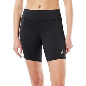 Asics 2012C336-001 Core Sprinter Lastikli Dar Kalıp Düz Siyah Kadın Tayt