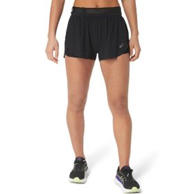 Asics 2012C858-001 Metarun Siyah Kadın Koşu Şortu