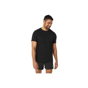 Asics 2031E659-001 Chest Siyah Koşu Erkek T-shirt