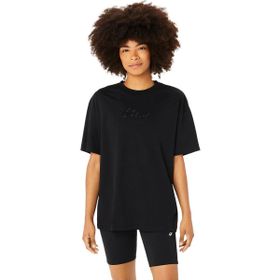 Asics 2032C843-002 Logo Siyah Kadın T-shirt