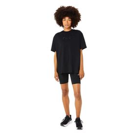 Asics 2032C843-002 Logo Siyah Kadın T-shirt