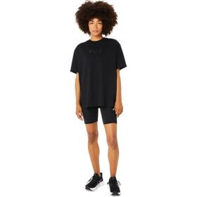 Asics 2032C843-002 Logo Siyah Kadın T-shirt