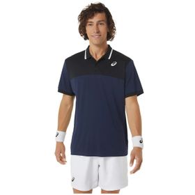 Asics 2041A256-401 MEN COURT Mavi Erkek Polo T-shirt