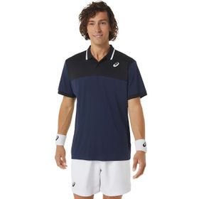 Asics 2041A256-401 MEN COURT Mavi Erkek Polo T-shirt
