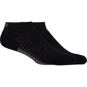 Asics 3013A796-001 Road + Run Quarter Siyah Unisex Çorap