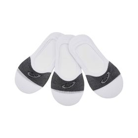 Asics 3033A394-100 3PPK Secret Sock X Beyaz Gri Unisex Çorap