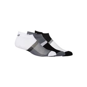 Asics 3033B560-001 3PPK COLOR BLOCK ANKLE SOCK X Siyah Çok Renkli Unisex Çorap