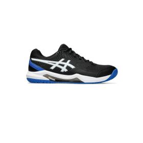 Asics Gel-Dedicate 8 Siyah/Mavi Erkek Tenis Ayakkabısı