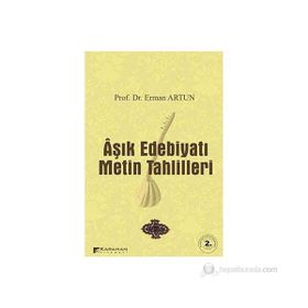 AŞIK EDEBİYATI METIN TAHLILLERI - ERMAN ARTUN