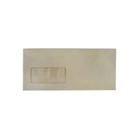 Asil 11006 Diplomat Zarf 10,5x24 Kraft 90 Gr Pencereli 25'li