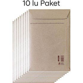 Asil 17x25 cm 10'lu Paket Hava Kabarcıklı Zarf