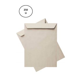 Asil AS-0866 Kraft 90 gr 250'li 30x40 cm Torba Zarf