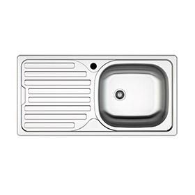 Asil AS08 Sol Damlalıklı Düz Lavabo Eviyesi