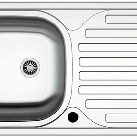 Asil AS08 Sol Damlalıklı Düz Lavabo Eviyesi
