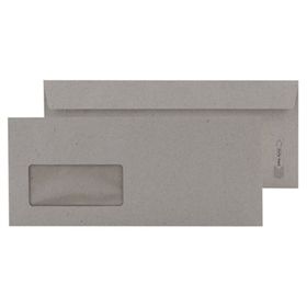 Asil Diplomat AS-1007 Kraft 90 g 500'lü Pencereli Zarf