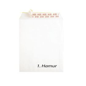 Asil Doğan Extra Silikonlu 30x40 110 gr Beyaz Torba Zarf