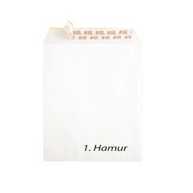 Asil Doğan Extra Silikonlu 30x40 110 gr Beyaz Torba Zarf
