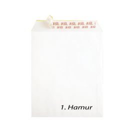 Asil Doğan Extra Silikonlu 30x40 110 gr Beyaz Torba Zarf