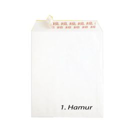 Asil Doğan Extra Silikonlu 30x40 110 gr Beyaz Torba Zarf