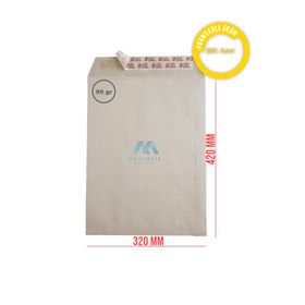 Asil Doğan İmt Kraft Silikonlu 32x42 90 gr Torba Zarf