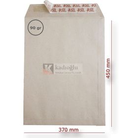 Asil Doğan IMT Kraft Silikonlu 37x45 90 gr As Torba Zarf