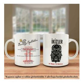 Asil Hediyelik 21 Mayıs-21 Haziran İkizler Burcu Özellikleri-Astroloji-Kupa Bardak
