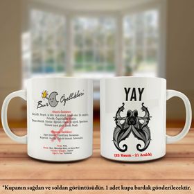 Asil Hediyelik 22 Kasım-21 Aralık Yay Burcu Özellikleri-Astroloji-Kupa Bardak