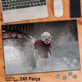 Asil Hobi Amerikan Futbolu-Sis-Oyun-Spor-Maç-Yapboz-Ayak Destekli 240 Parça Puzzle