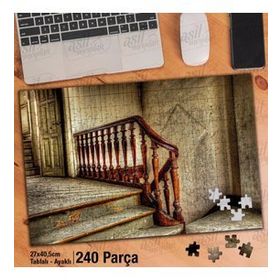 Asil Hobi Antika Ev-Eskitme-Nostalji Yapboz-Ayak Destekli Çerçeveli 240 Parça Puzzle