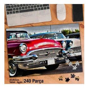 Asil Hobi Antika-Nostalji-Araba-Otomobil-Yapboz-Ayak Destekli 240 Parça Puzzle