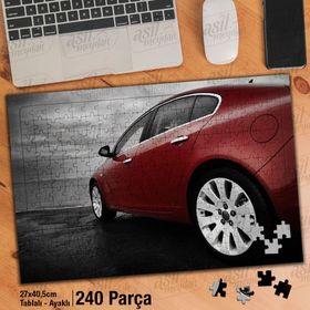 Asil Hobi Araç-Otomobil-Persfektif Çekim Yapboz-Ayak Destekli Çerçeveli 240 Parça Puzzle