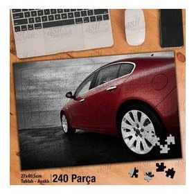 Asil Hobi Araç-Otomobil-Persfektif Çekim Yapboz-Ayak Destekli Çerçeveli 240 Parça Puzzle