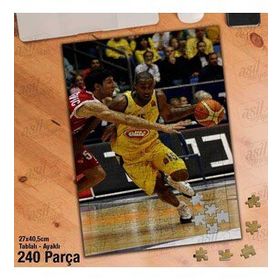 Asil Hobi Basketbol-Maç-Spor-Rakip-Yapboz-Ayak Destekli 240 Parça Puzzle