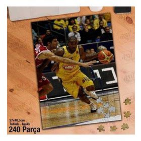 Asil Hobi Basketbol-Maç-Spor-Rakip-Yapboz-Ayak Destekli 240 Parça Puzzle
