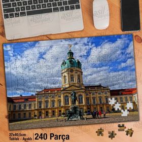 Asil Hobi Charlottenburg Sarayı Berlin-Tarih-Kültür Yapboz-Ayak Destekli Çerçeveli 240 Parça Puzzle