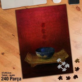 Asil Hobi Çin Alfabesi-Kase-Antika-Yapboz-Ayak Destekli 240 Parça Puzzle
