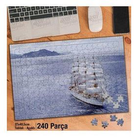 Asil Hobi Deniz-Yelken-Gökyüzü-Yat-Tatil-Manzara-Yapboz-Ayak Destekli 240 Parça Puzzle