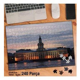 Asil Hobi Etnografya Devlet Müzesi-St Petersburg Yapboz-Ayak Destekli Çerçeveli 240 Parça Puzzle