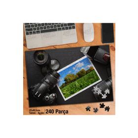 Asil Hobi Fotoğraf Makinesi-Kadraj-Doğa-Resim Yapboz-Ayak Destekli Çerçeveli 240 Parça Puzzle
