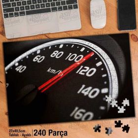 Asil Hobi Hız-Araba-Oto-Tutku-Heycan Yapboz-Ayak Destekli Çerçeveli 240 Parça Puzzle