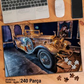 Asil Hobi Klasik Nostalji Araba Yapboz-Ayak Destekli 240 Parça Puzzle