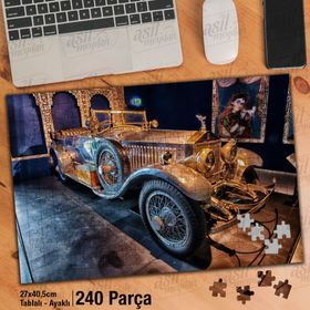 Asil Hobi Klasik Nostalji Araba Yapboz-Ayak Destekli 240 Parça Puzzle