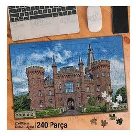 Asil Hobi Moyland Kalesi-Mimari Yapboz-Ayak Destekli Çerçeveli 240 Parça Puzzle
