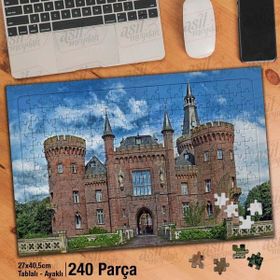 Asil Hobi Moyland Kalesi-Mimari Yapboz-Ayak Destekli Çerçeveli 240 Parça Puzzle