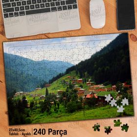 Asil Hobi Rize Ayder-Manzara-Doğa Yapboz-Ayak Destekli 240 Parça Puzzle