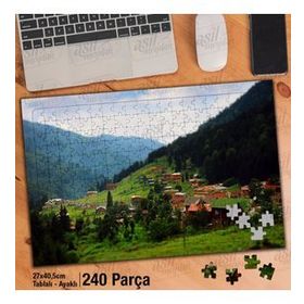 Asil Hobi Rize Ayder-Manzara-Doğa Yapboz-Ayak Destekli 240 Parça Puzzle
