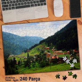 Asil Hobi Rize Ayder-Manzara-Doğa Yapboz-Ayak Destekli 240 Parça Puzzle