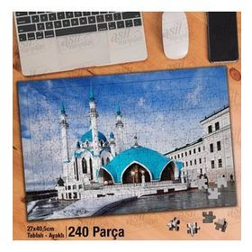 Asil Hobi Rusya-Camii-Deniz-Dini-Mimari Yapboz-Ayak Destekli Çerçeveli 240 Parça Puzzle