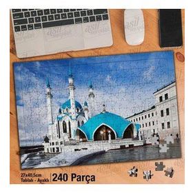 Asil Hobi Rusya-Camii-Deniz-Dini-Mimari Yapboz-Ayak Destekli Çerçeveli 240 Parça Puzzle