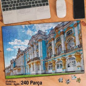 Asil Hobi Rusya'nın Katherine Sarayı-Mimari Yapboz-Ayak Destekli Çerçeveli 240 Parça Puzzle